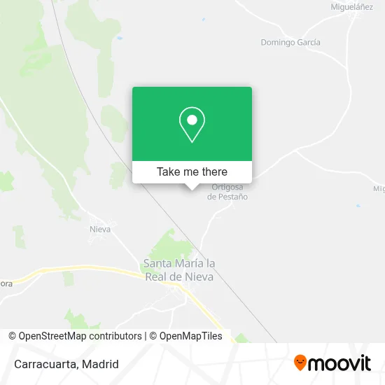 Carracuarta map