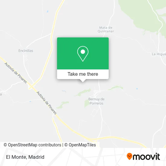 El Monte map