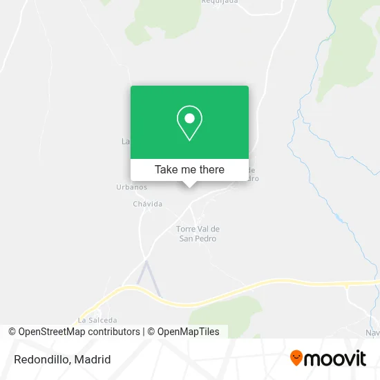 Redondillo map