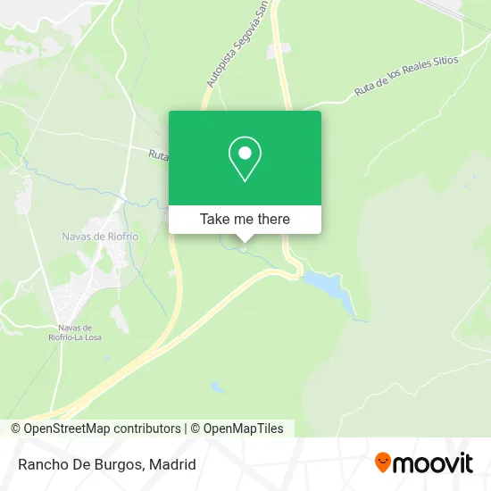 Rancho De Burgos map
