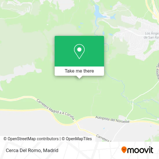 Cerca Del Romo map