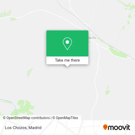 Los Chozos map