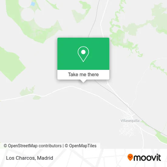 Los Charcos map