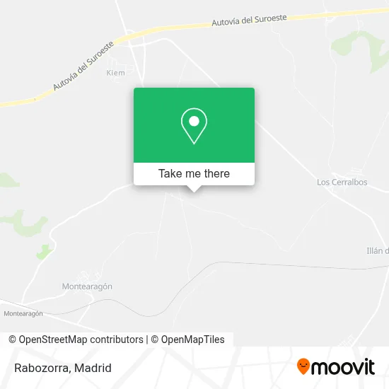 Rabozorra map