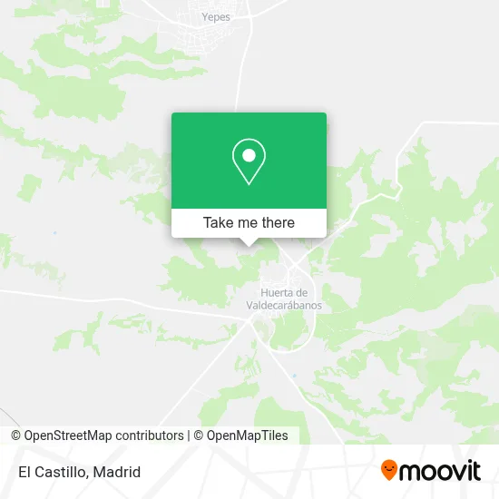 El Castillo map