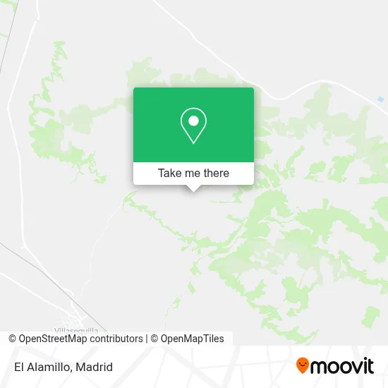 El Alamillo map