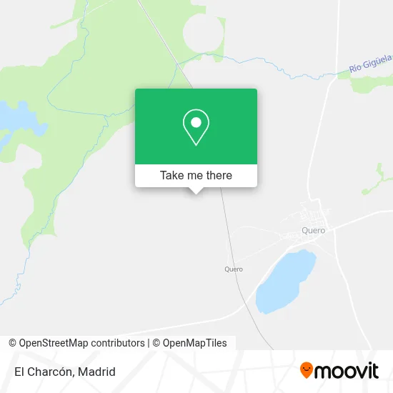 El Charcón map