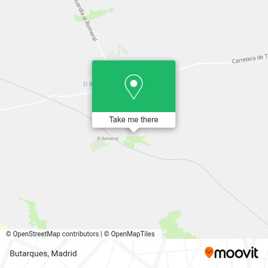Butarques map