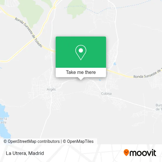 La Utrera map