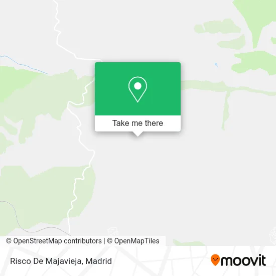 Risco De Majavieja map