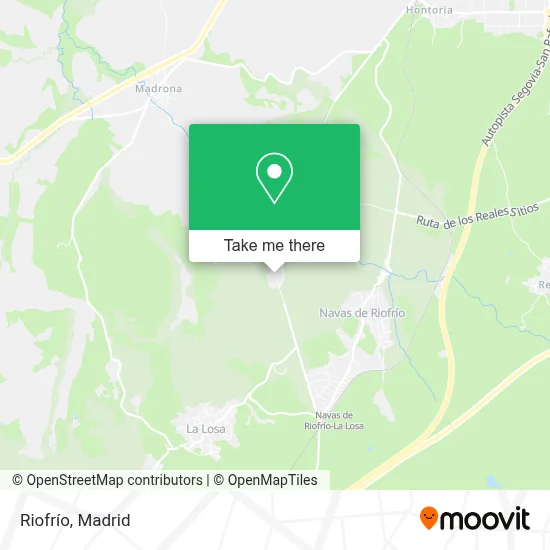 Riofrío map