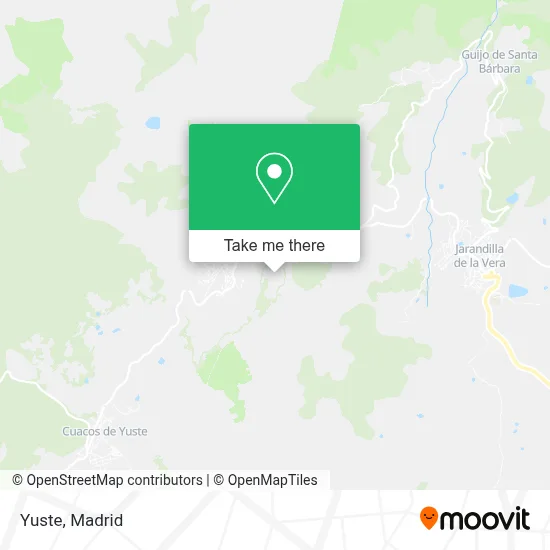 Yuste map