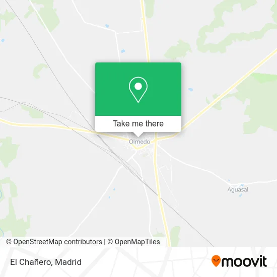 El Chañero map