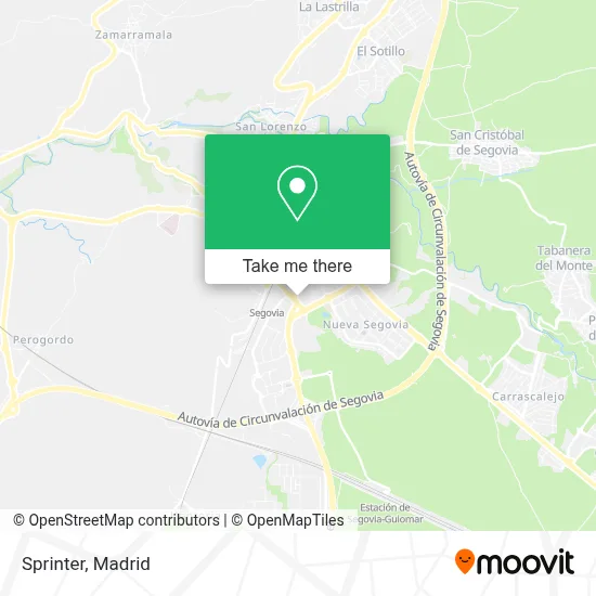 Sprinter map