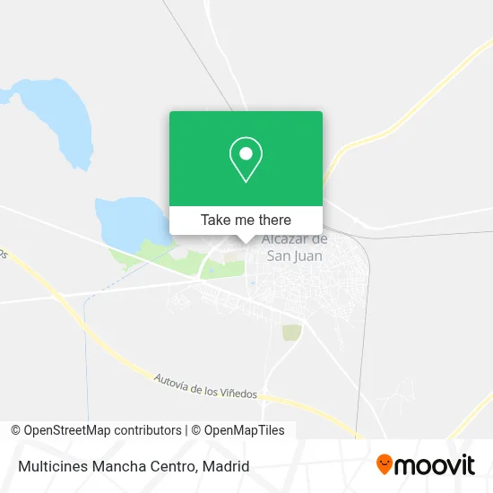 Multicines Mancha Centro map