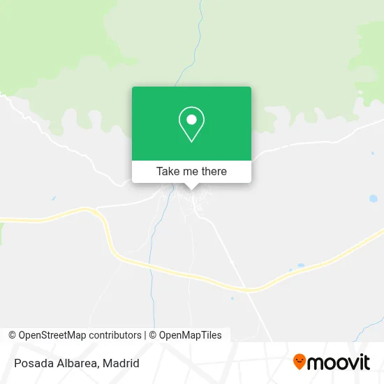 Posada Albarea map