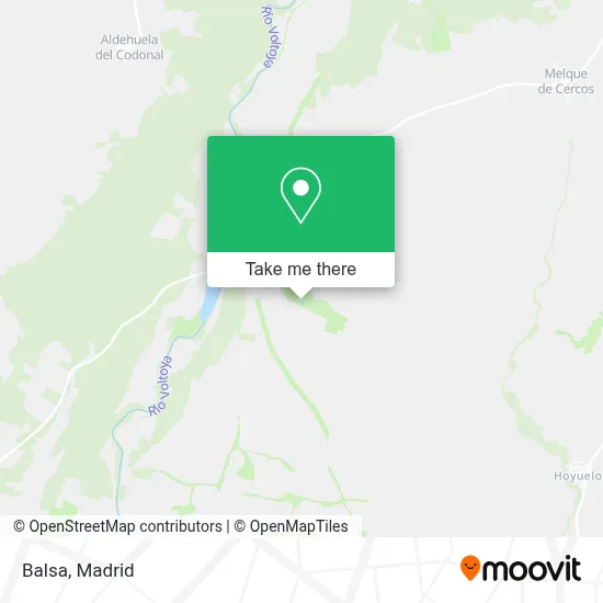 Balsa map