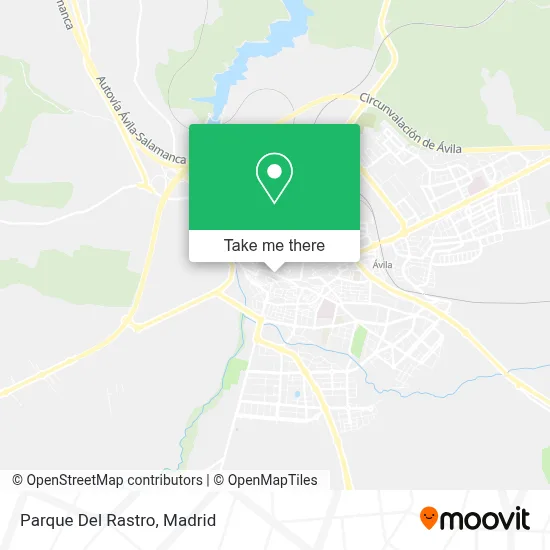 Parque Del Rastro map