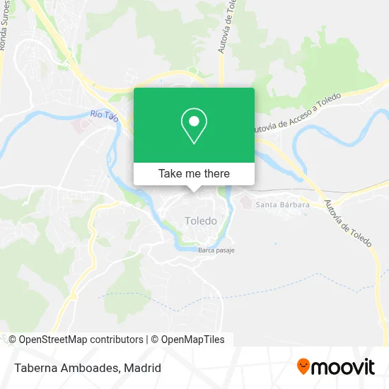 Taberna Amboades map