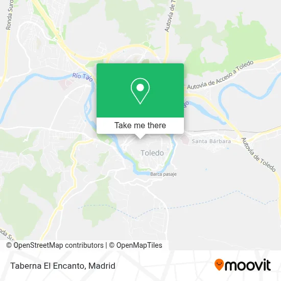 Taberna El Encanto map