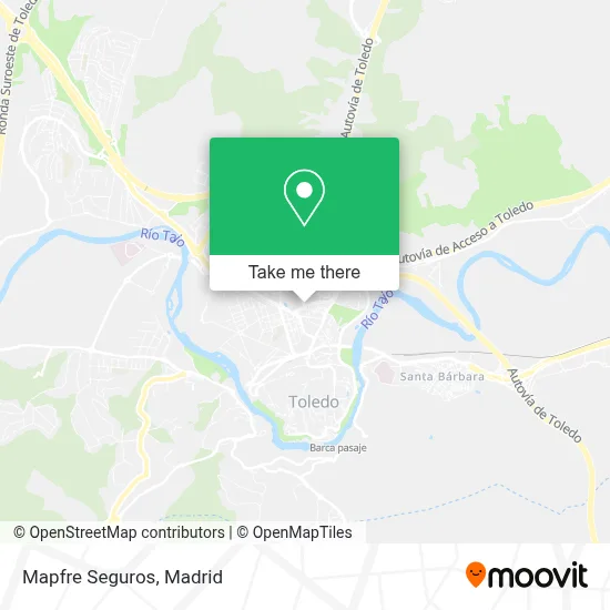 Mapfre Seguros map