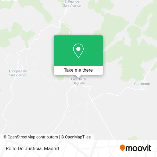 Rollo De Justicia map