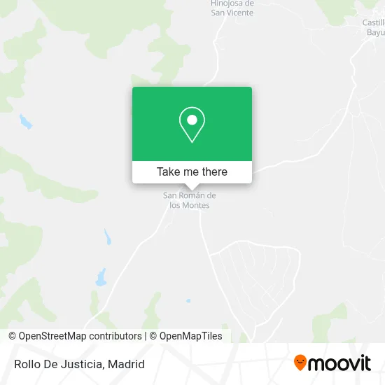 Rollo De Justicia map