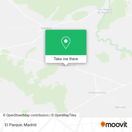 El Parque map