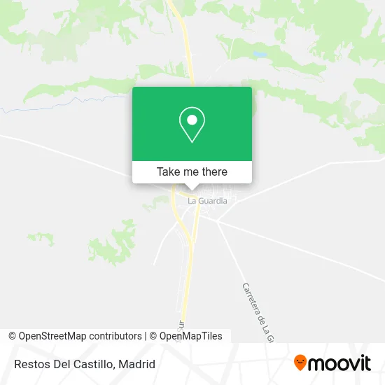 Restos Del Castillo map