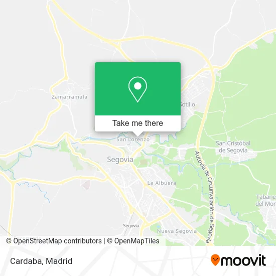 Cardaba map