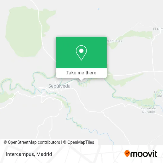 Intercampus map