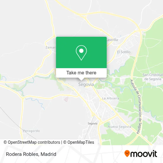 Rodera Robles map