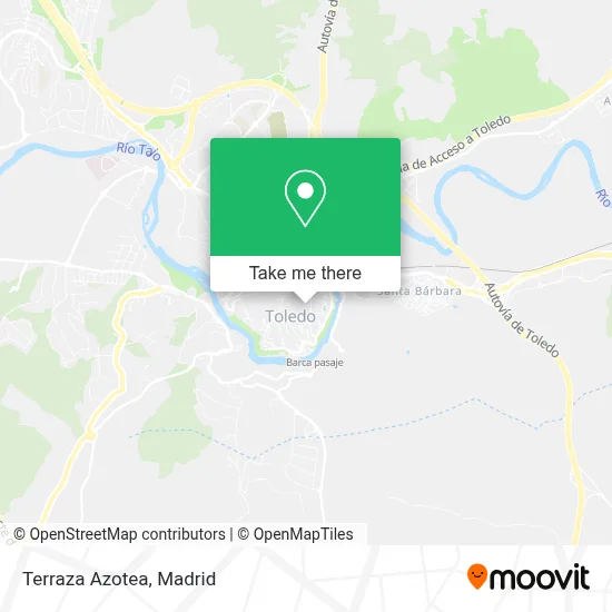 Terraza Azotea map