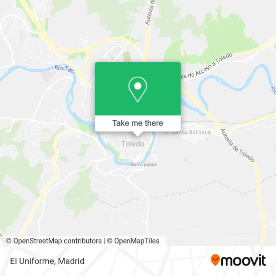 El Uniforme map