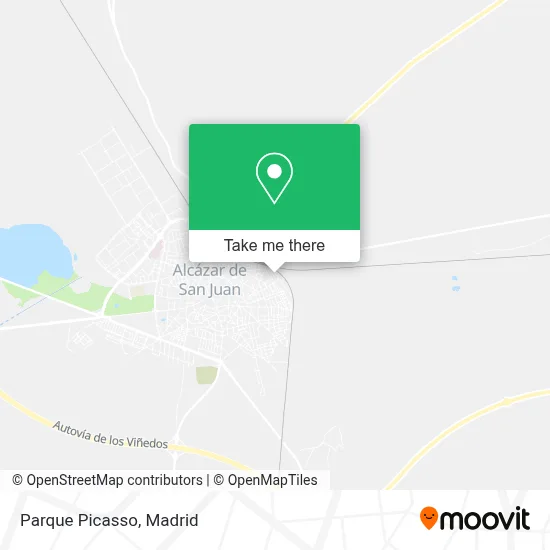 Parque Picasso map
