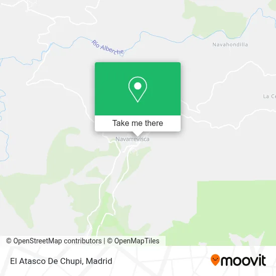 El Atasco De Chupi map