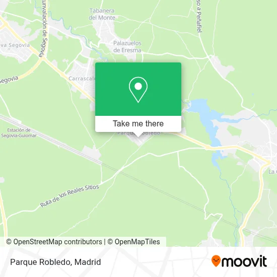 Parque Robledo map