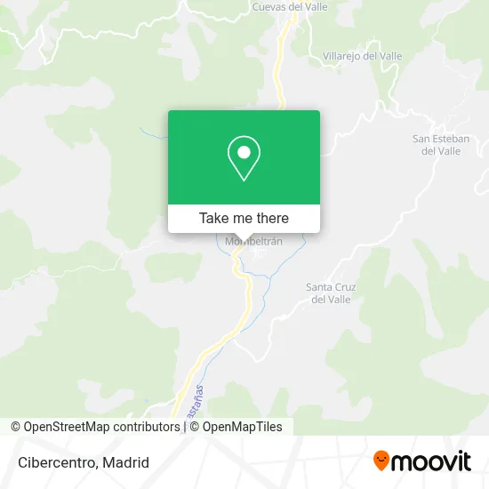 Cibercentro map