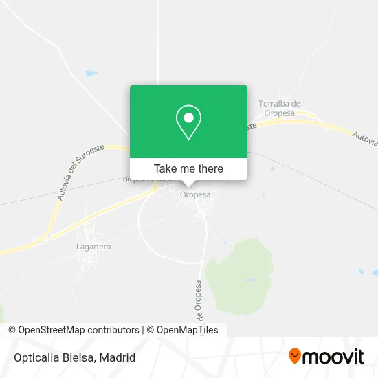 Opticalia Bielsa map