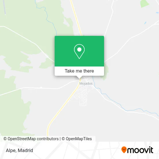 Alpe map