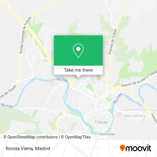 Ronda Viena map