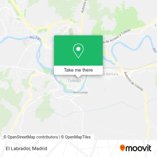 El Labrador map