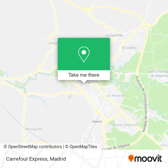 Carrefour Express map