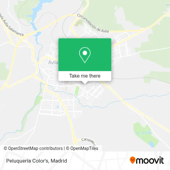Peluquería Color's map