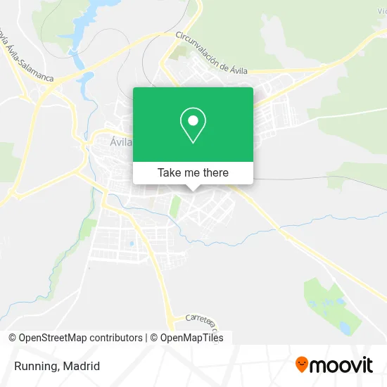 Running map