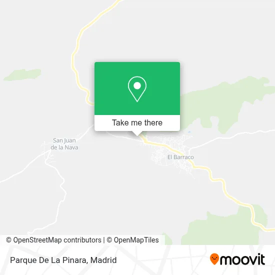 Parque De La Pinara map