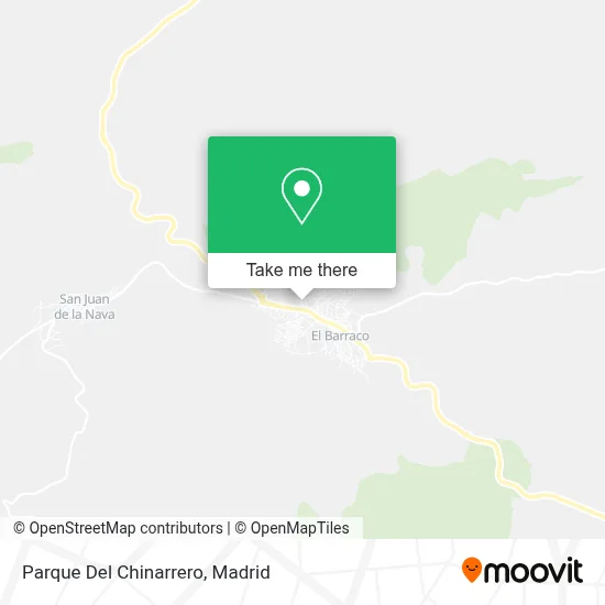 Parque Del Chinarrero map