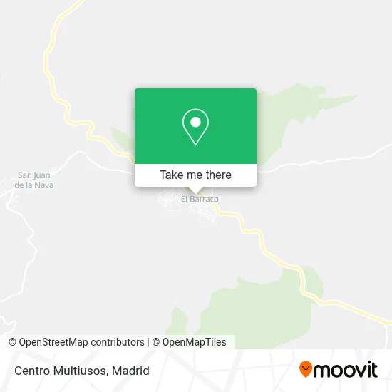 Centro Multiusos map