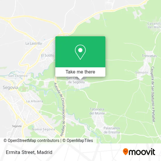 Ermita map