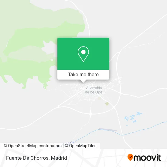 Fuente De Chorros map